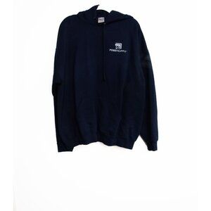 Posey Supply Jerzees Super Sweat Hoodie Size 2XL Navy Cotton/Polyester Blend
